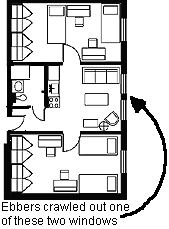 A Diagram of The Seventh Floor Apartment